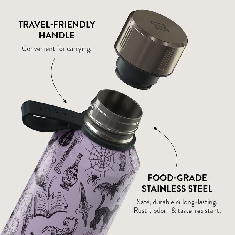 Burga Water Bottle. Keep Your Drinks At The Perfect Temperature And Your Style Impeccable, Whether At The Gym, Office, Or Outdoors (Academy) (500 Ml) - Image 3